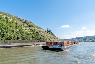 a boat on the water