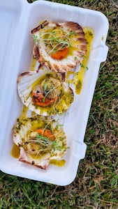 Seared Scallops Delight