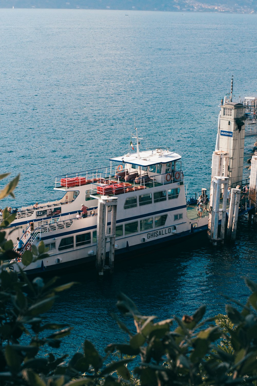 a boat on the water