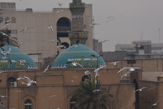 A vibrant scene from an anime-inspired Arab cultural story by kon toon animation studio.