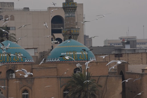 A vibrant scene from an anime-inspired Arab cultural story by kon toon animation studio.