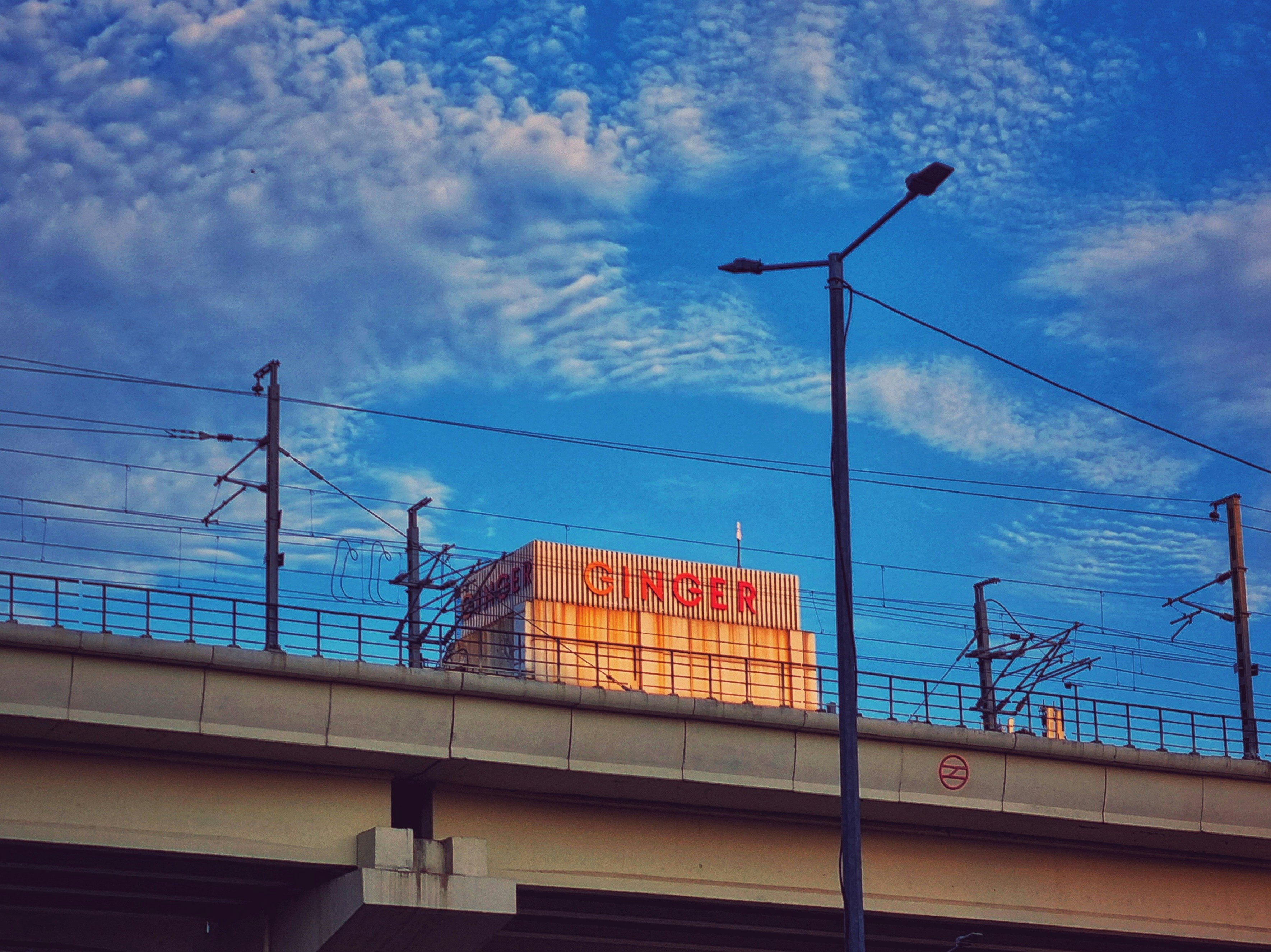 a billboard on a building