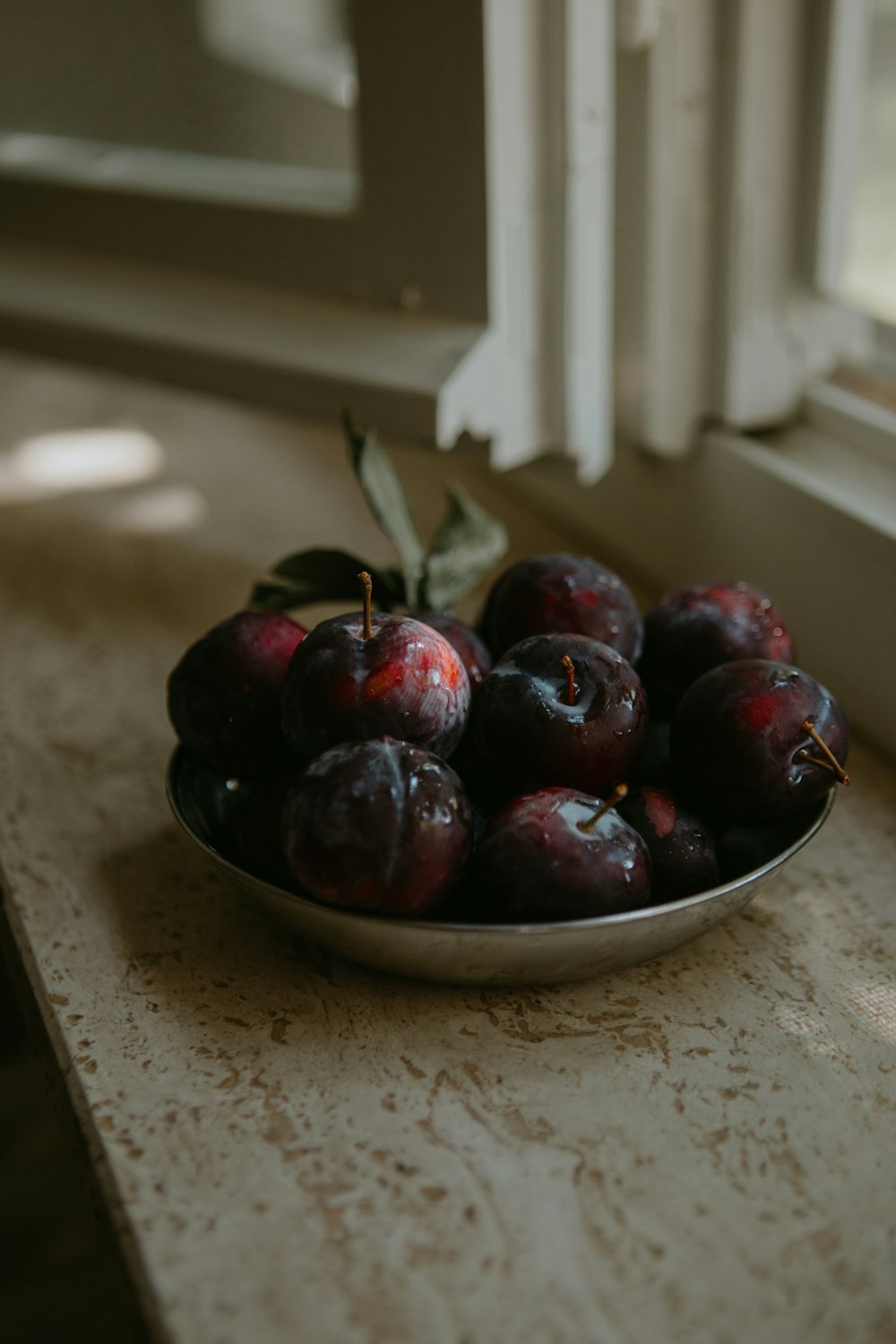 a bowl of cherries