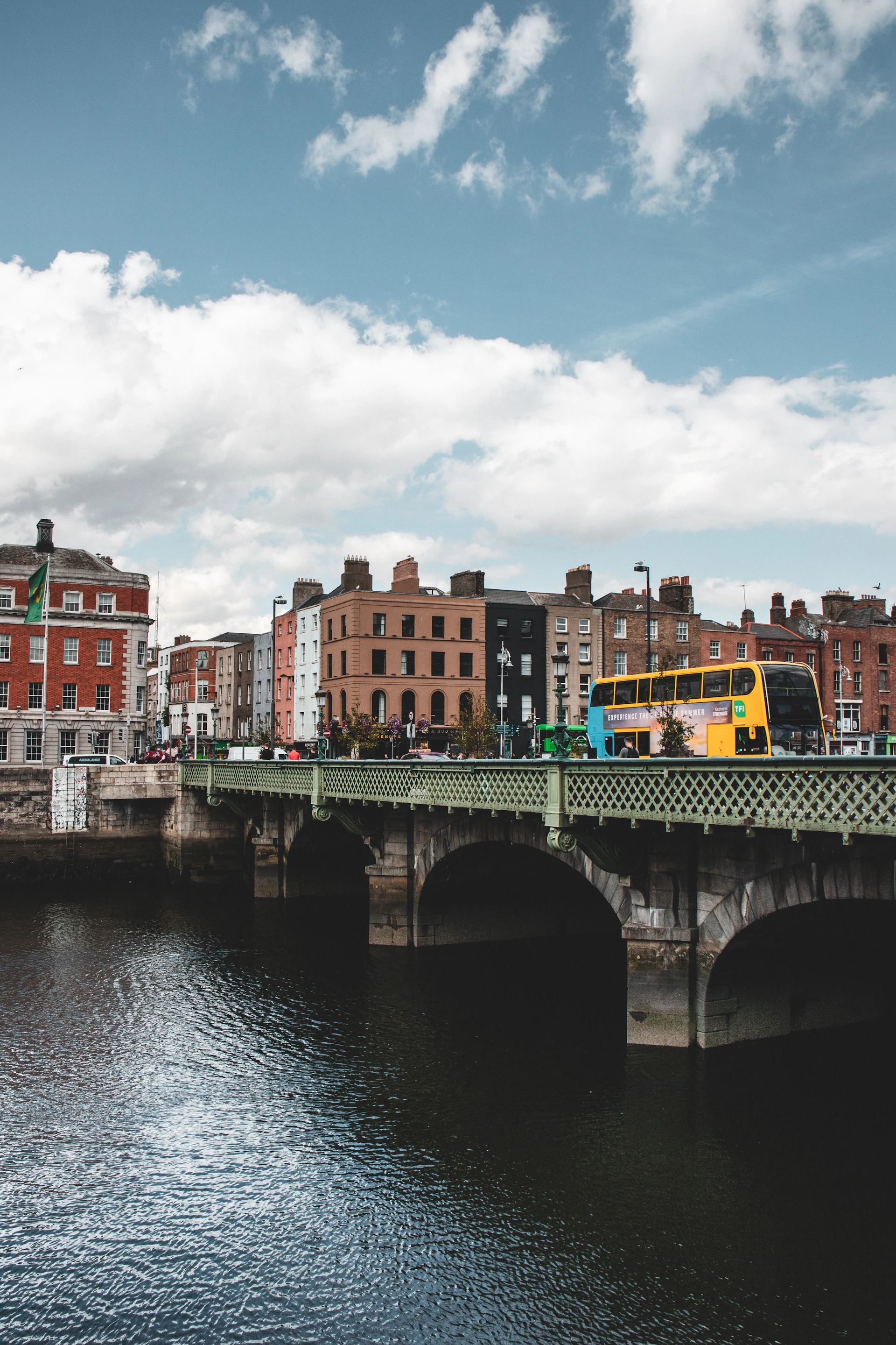 Bridge over the River Liffey in Dublin