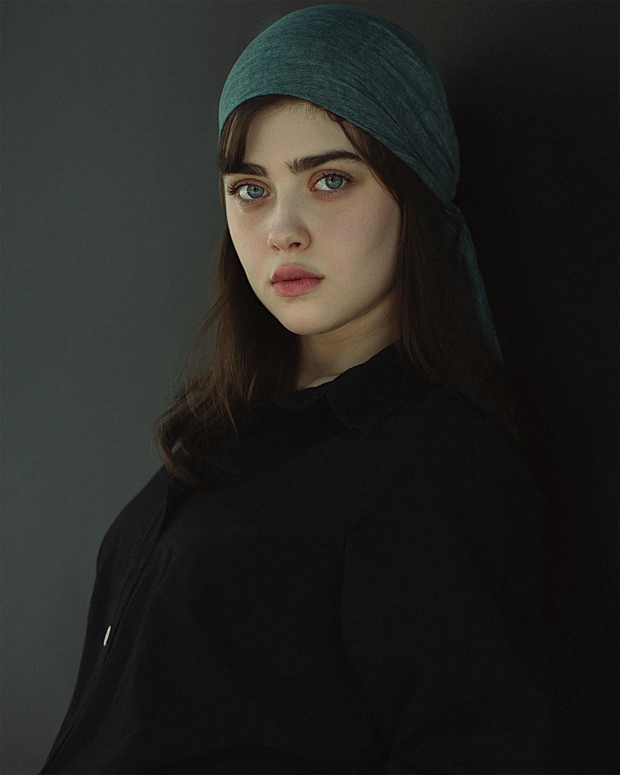 a person wearing a hat