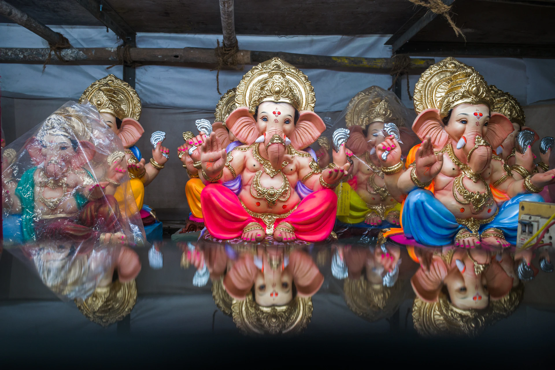 a group of colorful dancers
