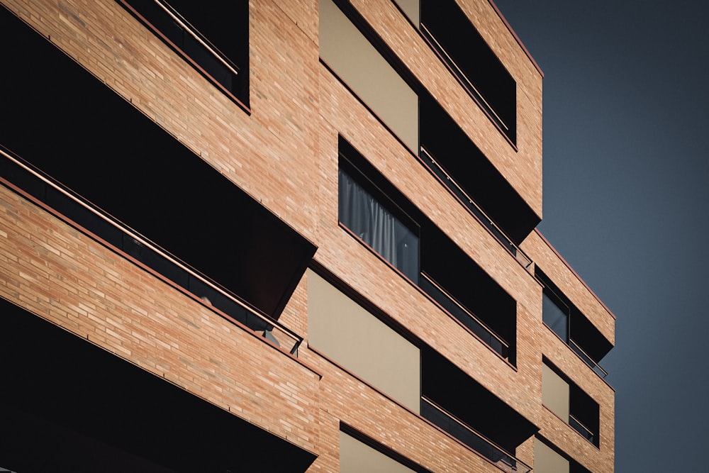 a building with windows