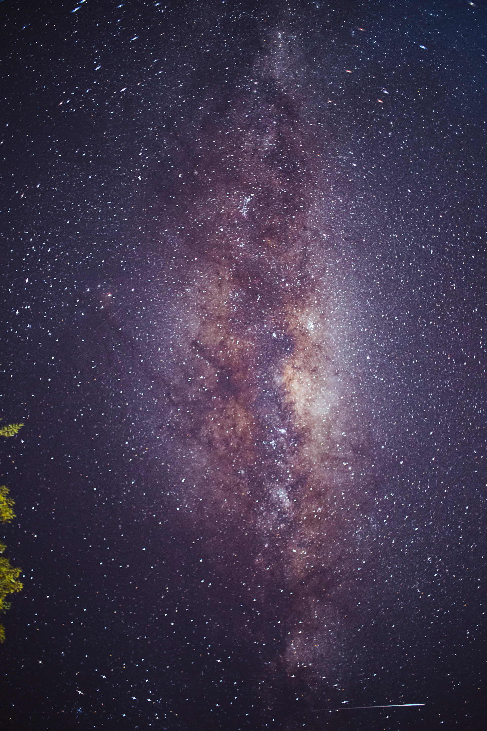 a galaxy in space