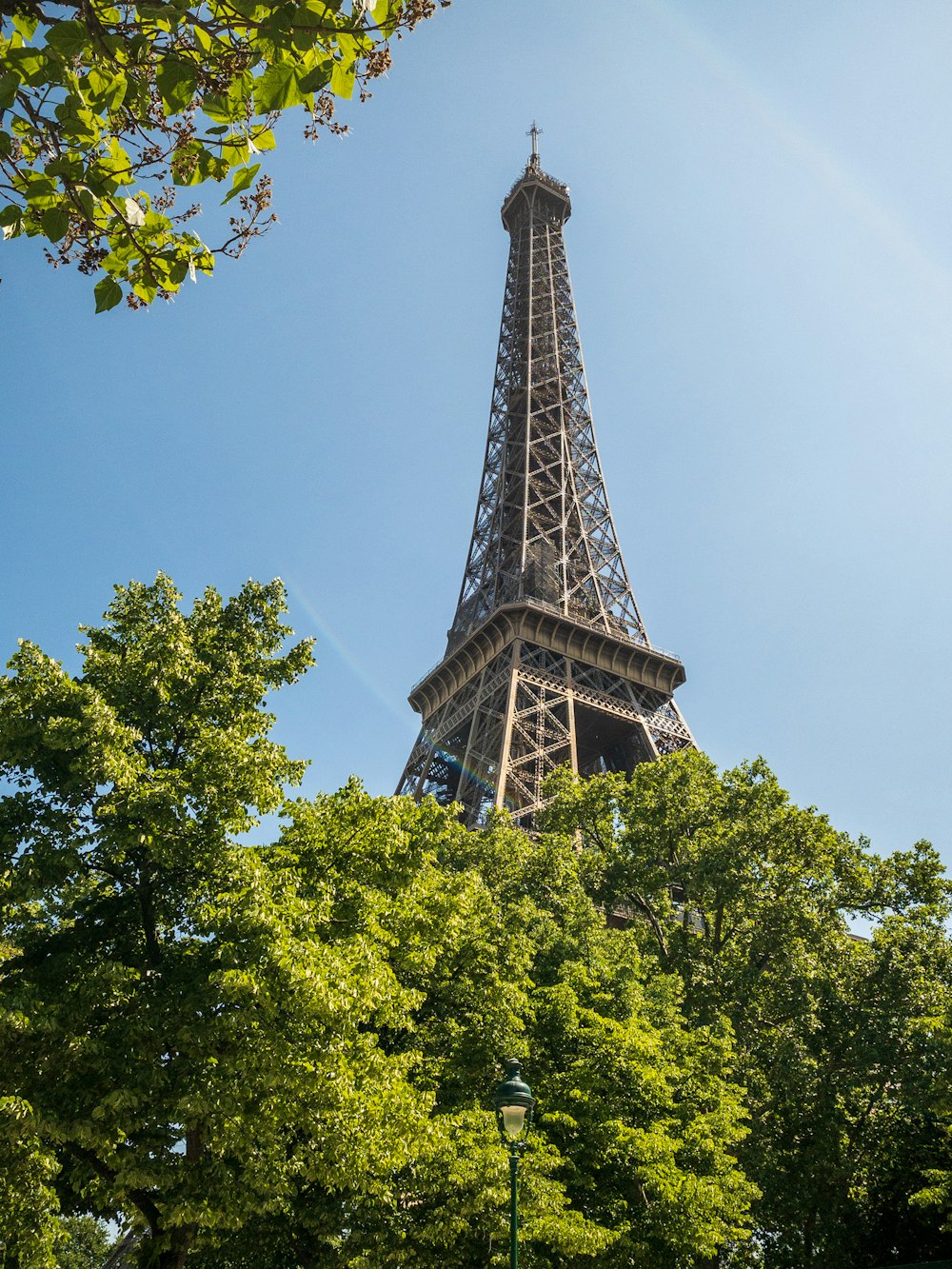 a tall metal tower