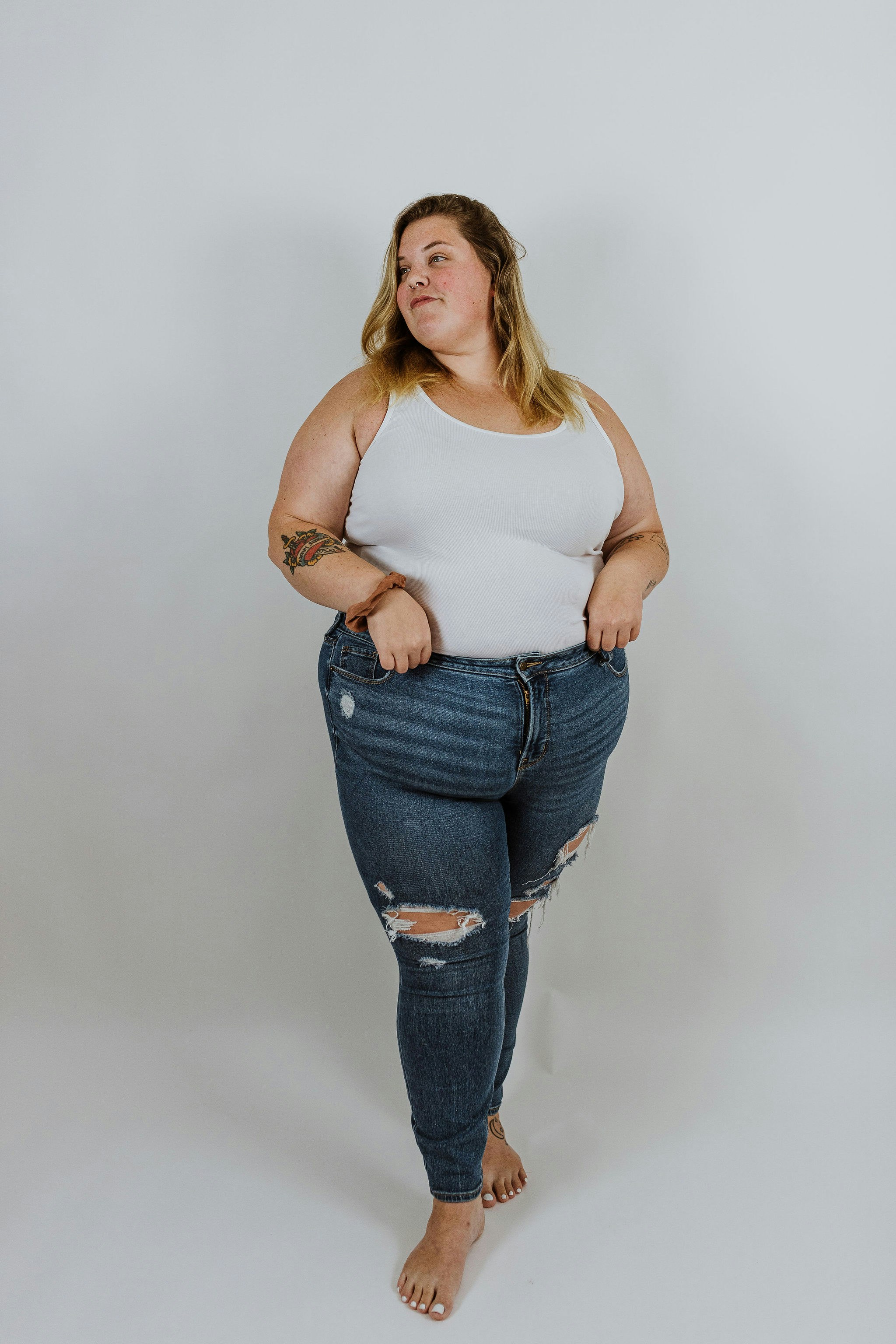 a woman posing for a picture