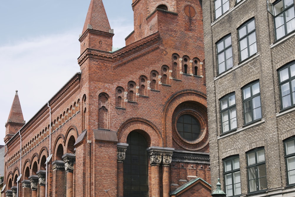 a large brick building