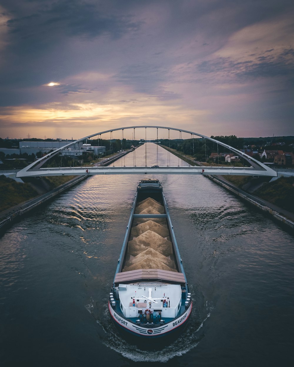 a boat on the water