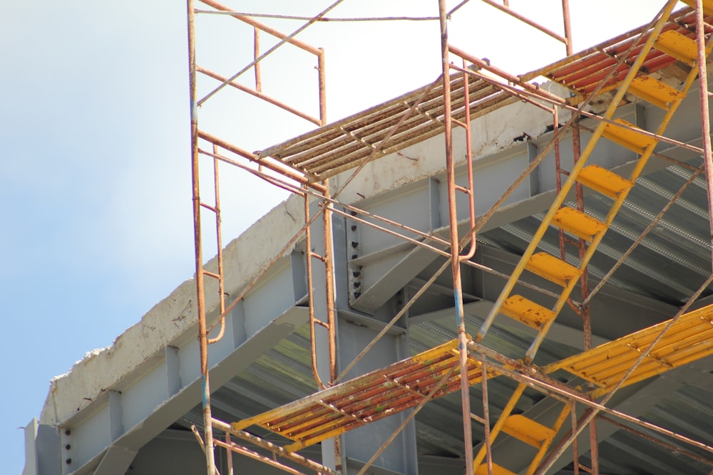 a close-up of a roller coaster