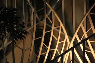 Metal framework assembled from parts designed through Leaftek's 3D modeling.