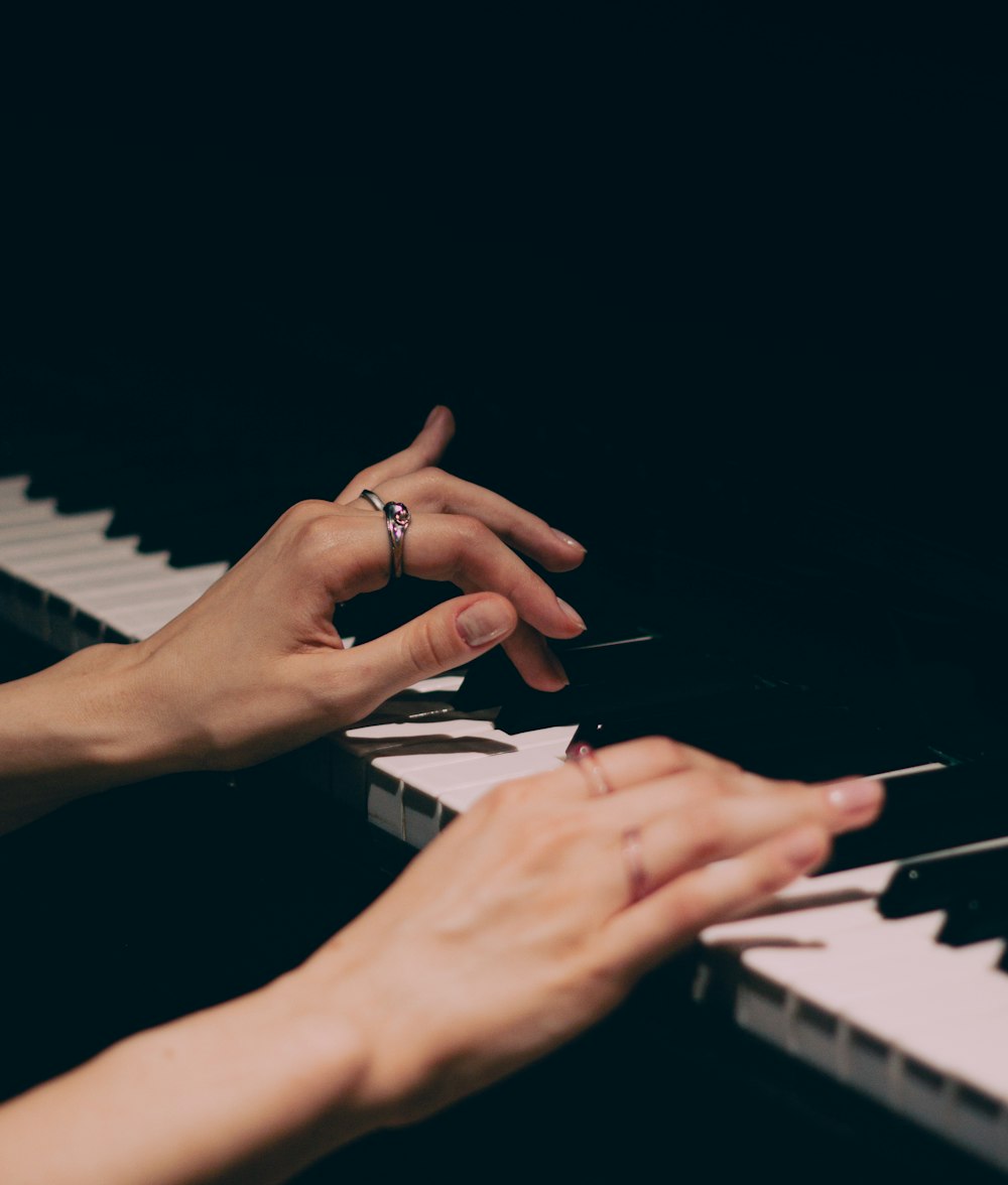 a close-up of hands shaking