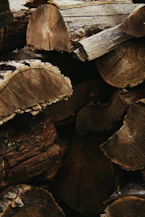 a close-up of some wood