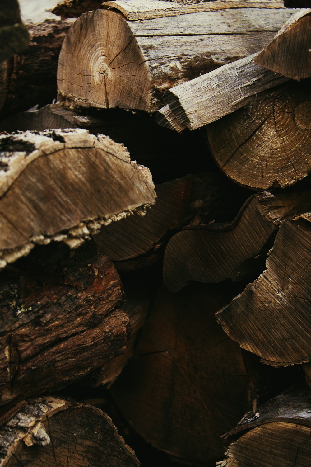 a close-up of some wood