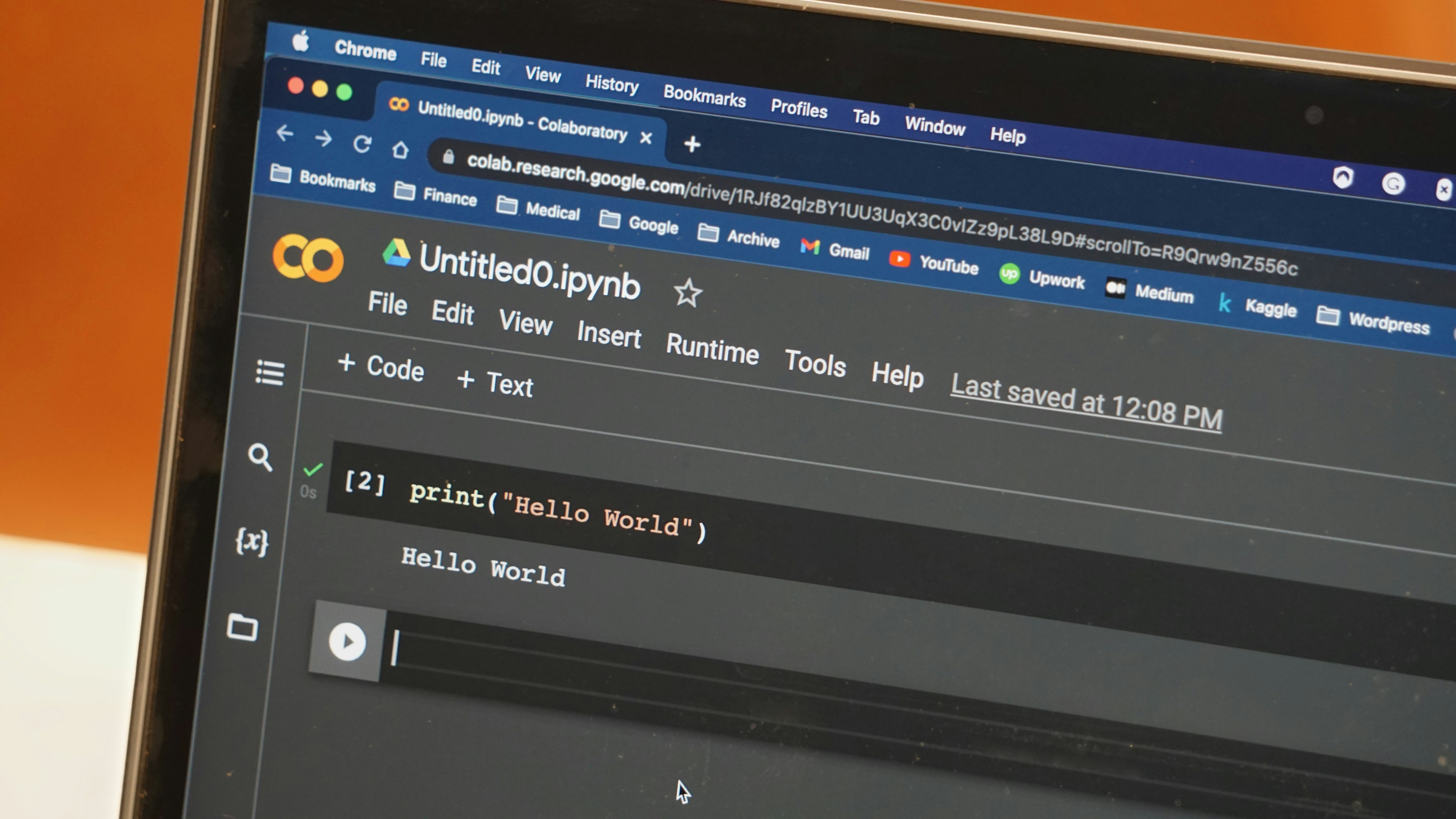 A close up of a coding classic, \
