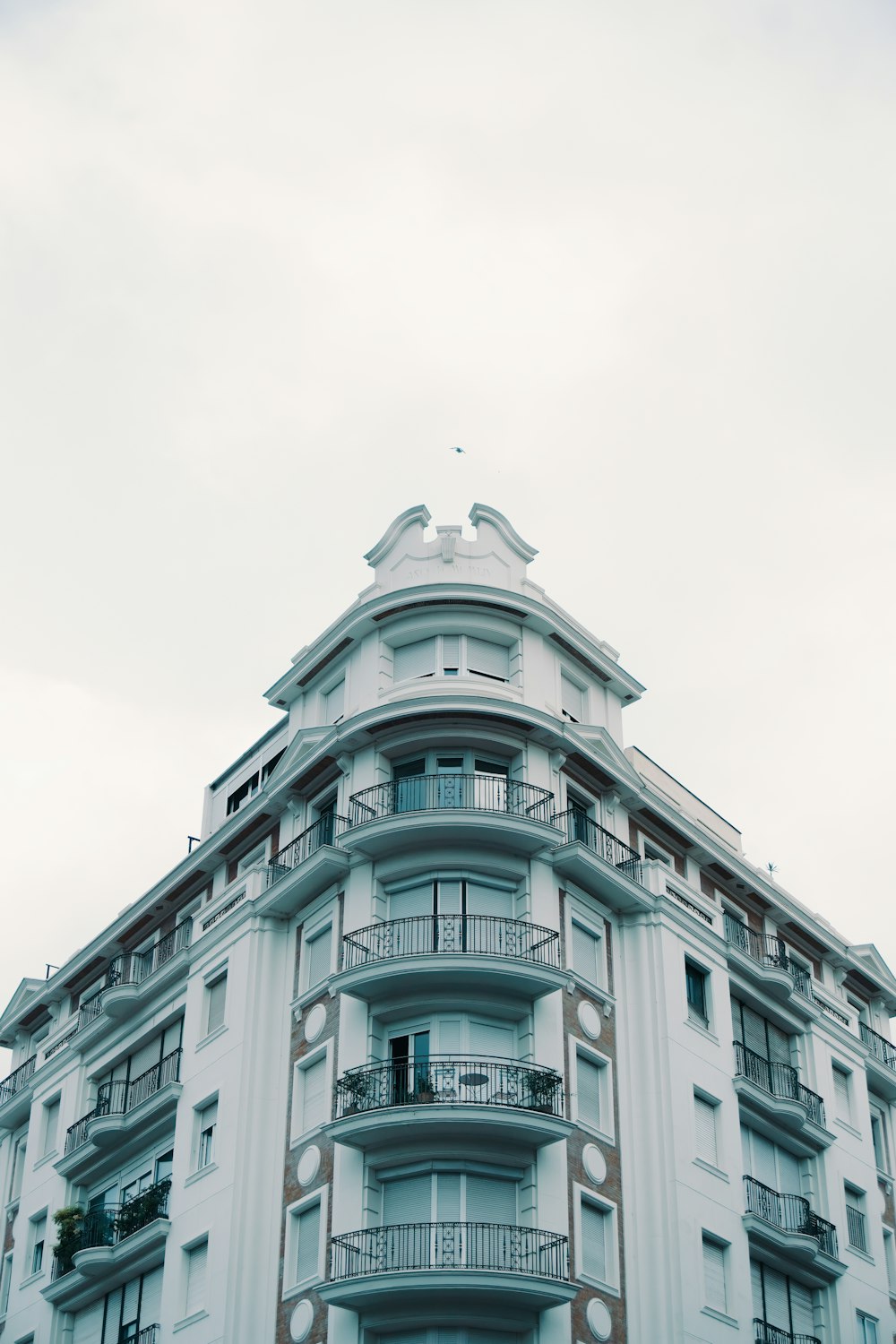 a building with balconies and balconies