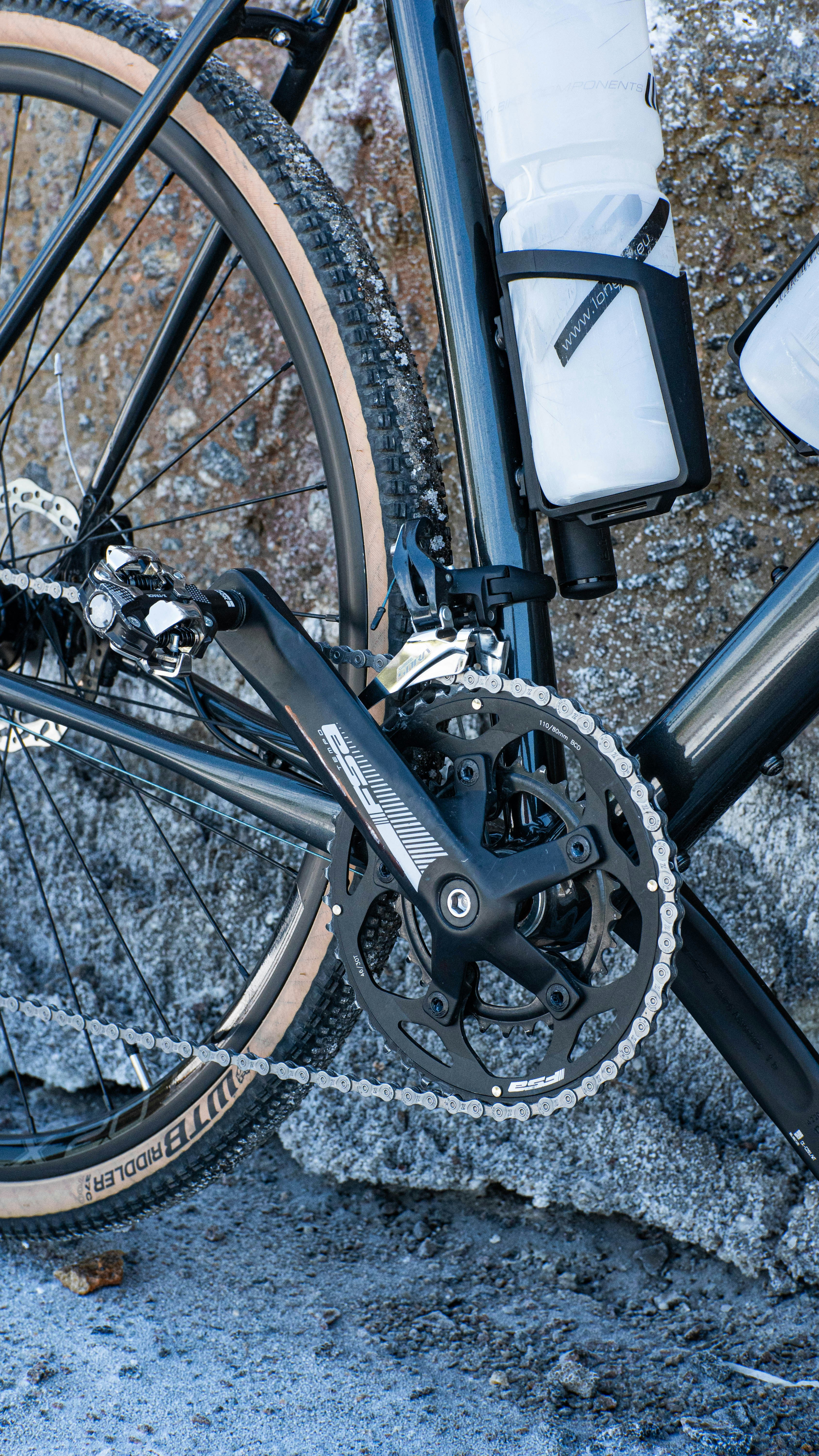 a bicycle with a seat