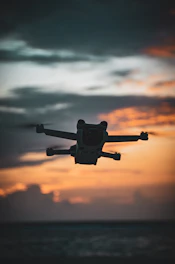 a helicopter flying in the sky