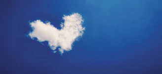a cloud in the sky
