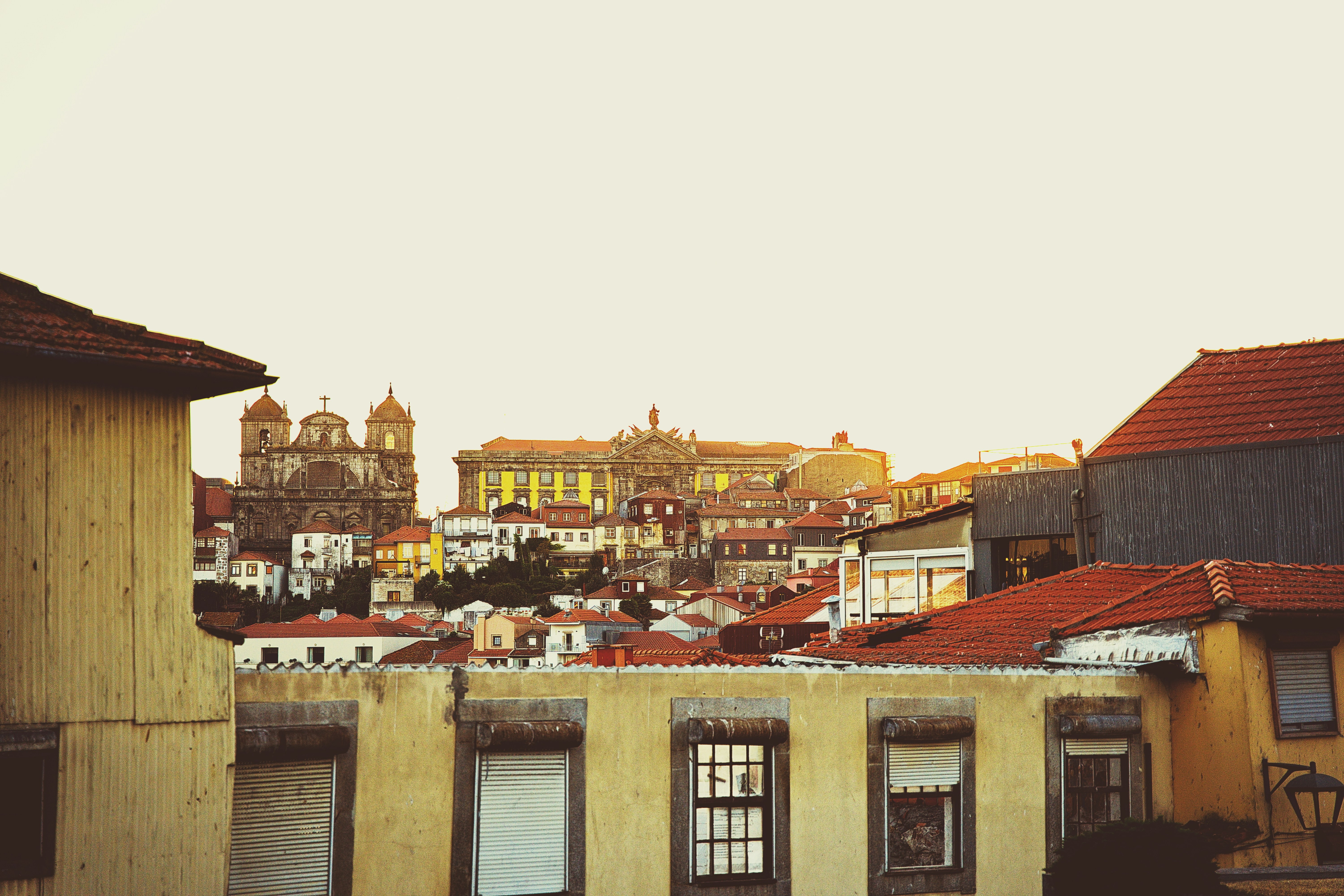 a city with many buildings