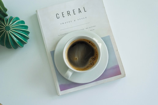 a cup of coffee