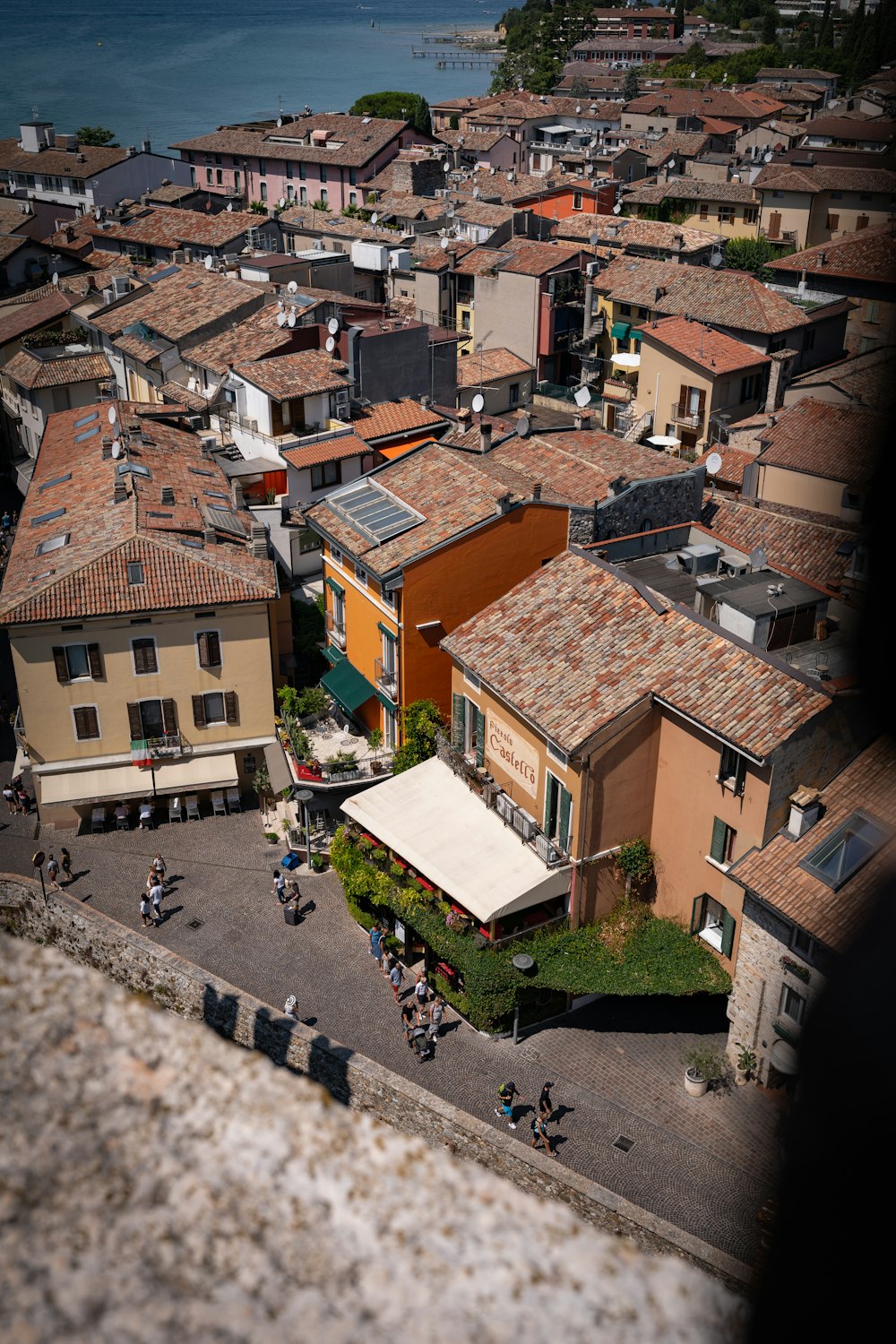 a city with many buildings