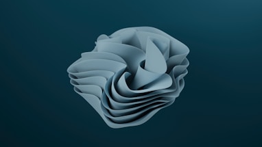 grey and blue light digital wallpaper