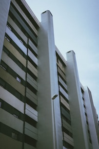 a tall building with a tall tower