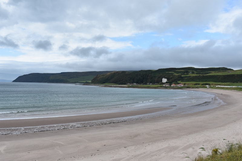 Sheltered north-facing sandy bay at Harlyn, near Padstow