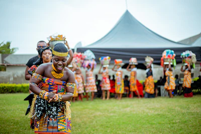 Handwoven Aso-Oke Iro & Buba