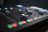 a close up of a keyboard