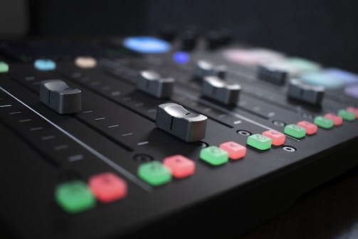 a close up of a keyboard
