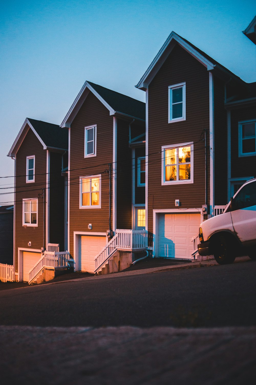 a row of houses