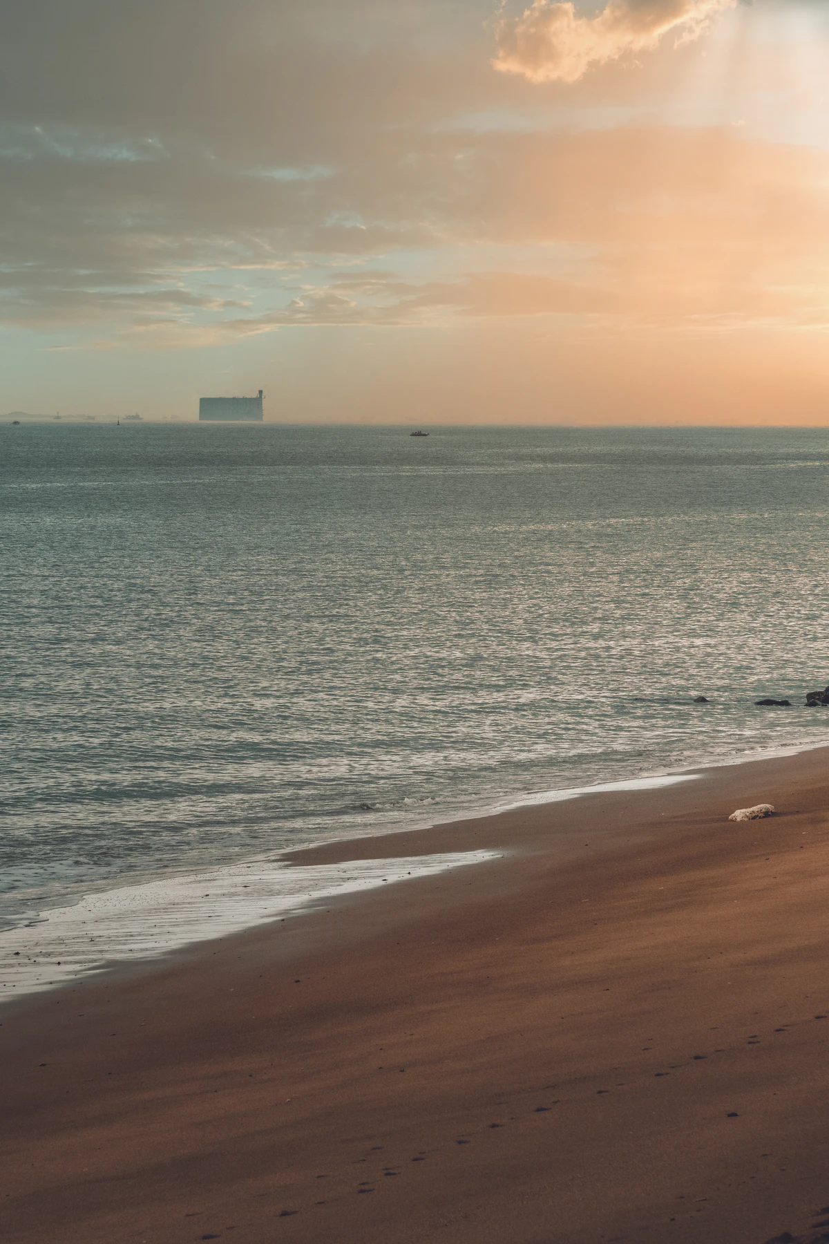 Fort Boyard depuis la plage