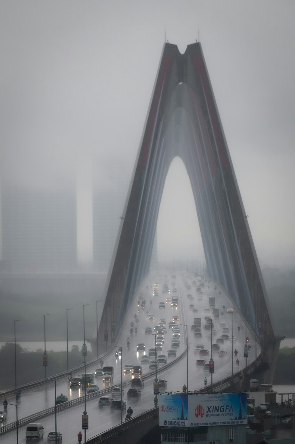 a bridge with cars on it