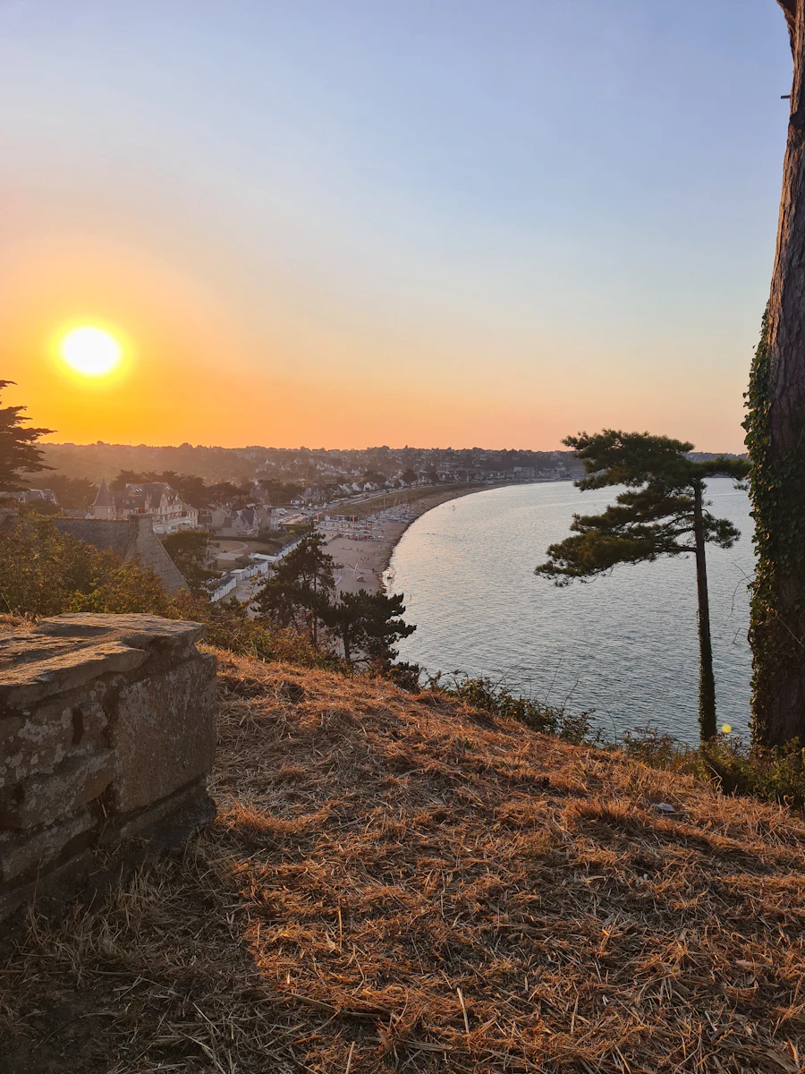 Le littoral atlantique au couchant