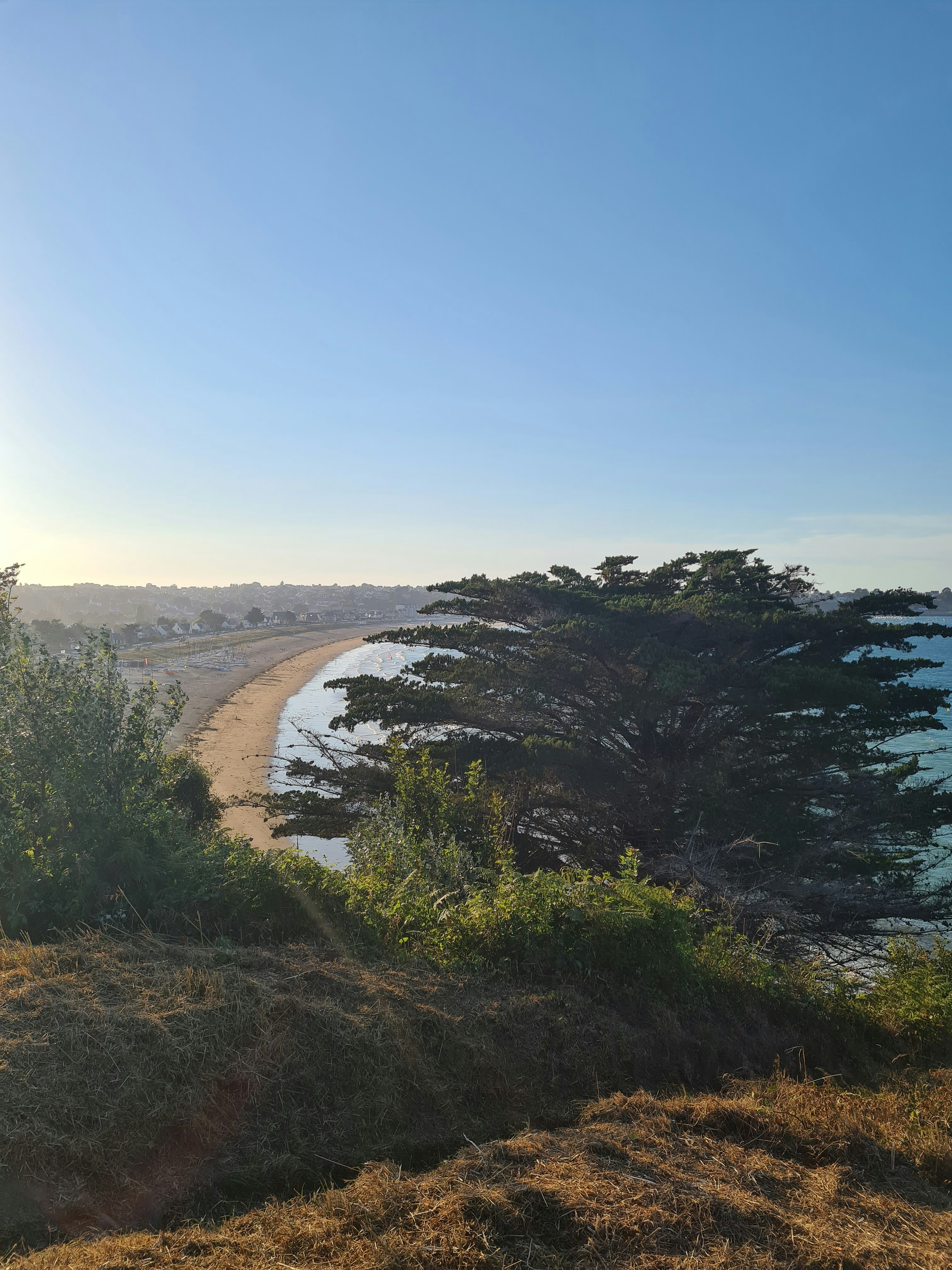 a river with a waterfall