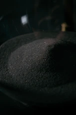 a close up of a rock