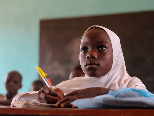 Children in classroom