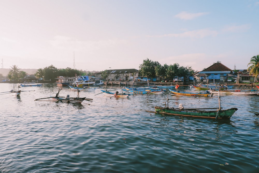 boats on the water