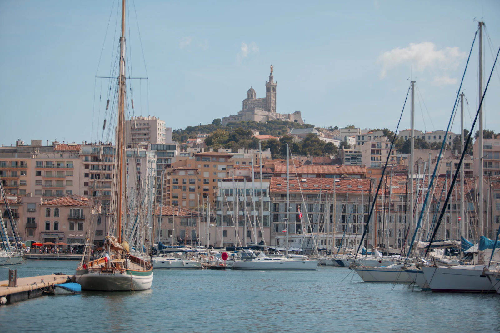 Le Vieux-Port, à deux pas de votre chauffeur