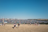 a large crowd of people at a festival