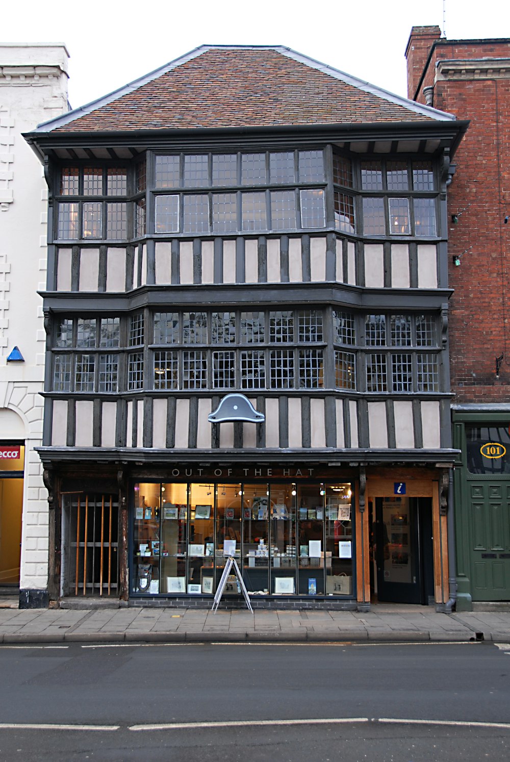 a building with a storefront