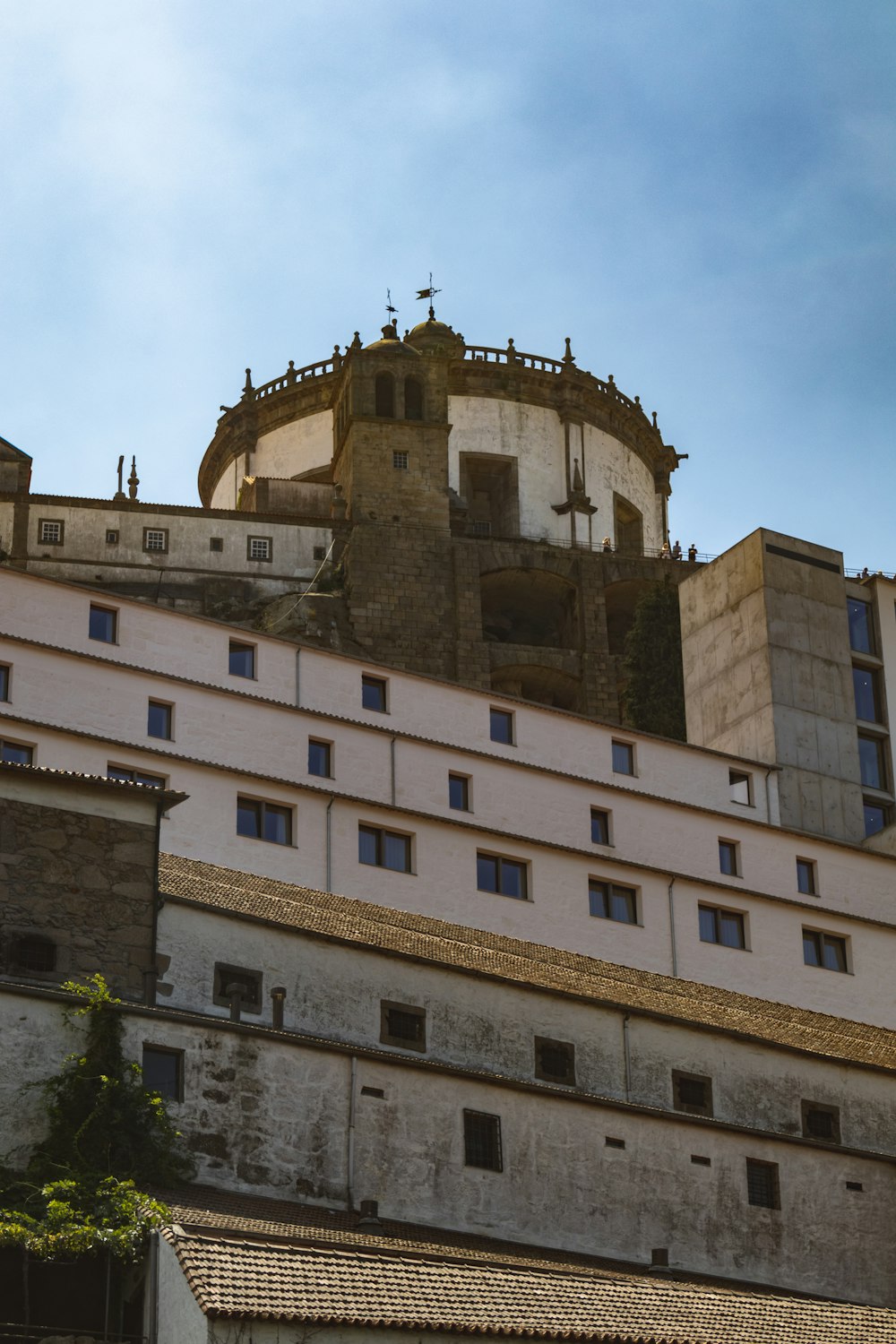 a building with a tower