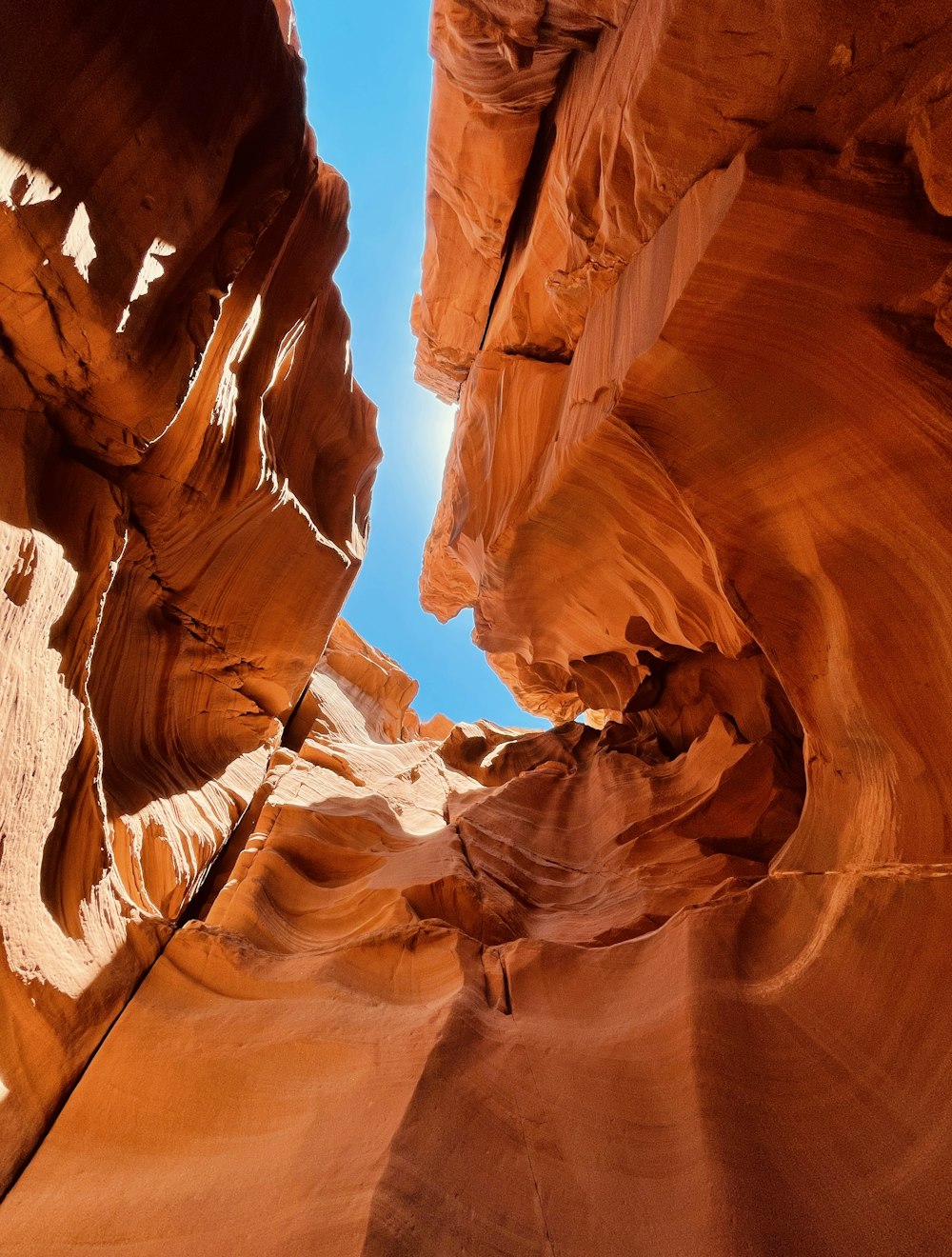 a close-up of a canyon