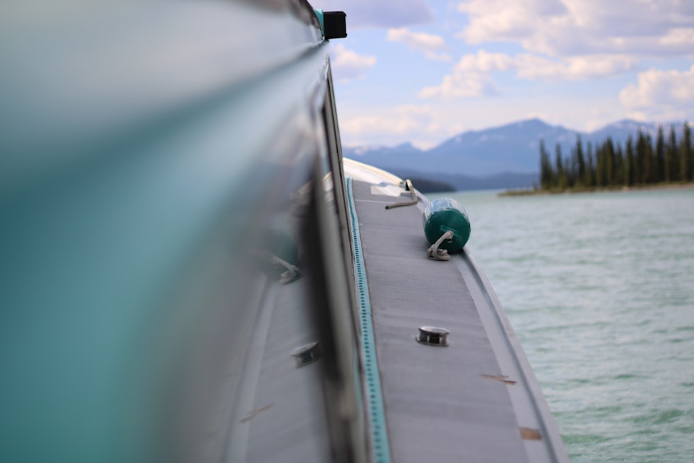 a boat on the water