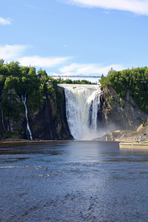 Quebec nature waterfalls